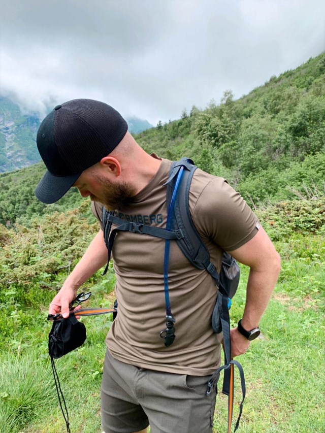 Valvig resirkulert t-skjorte Green Herre - 1