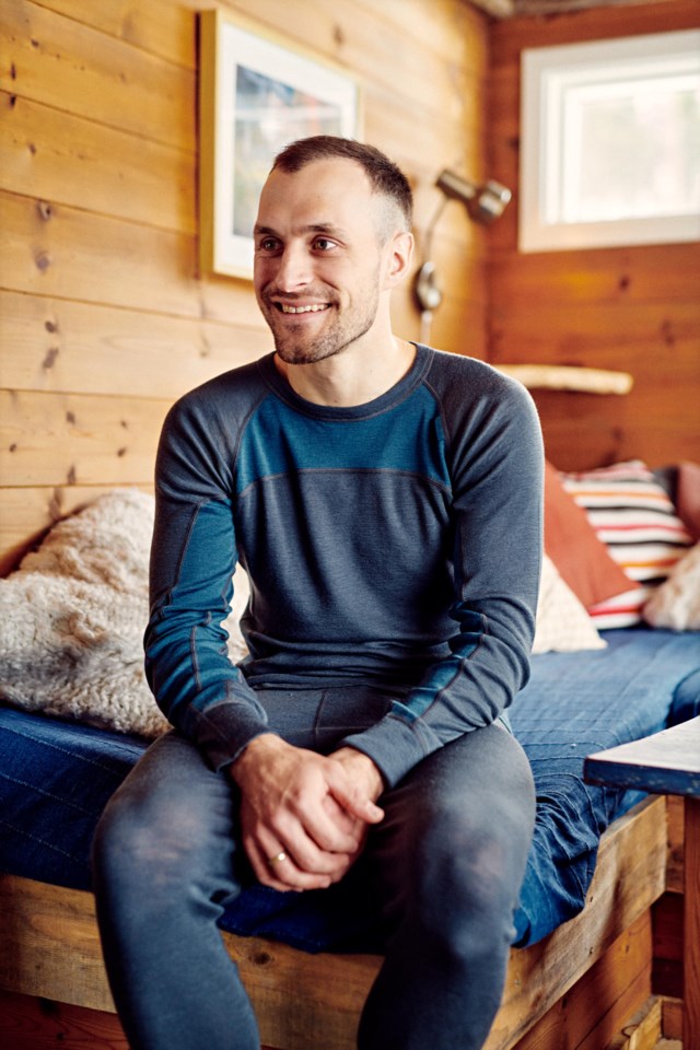 Hadlaskard ulltrøye Grey|Blue Herre - 1