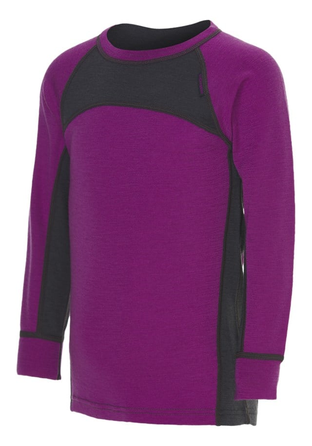 Hadlaskard ulltrøye barn 1-7 Black|Purple Barn - 1