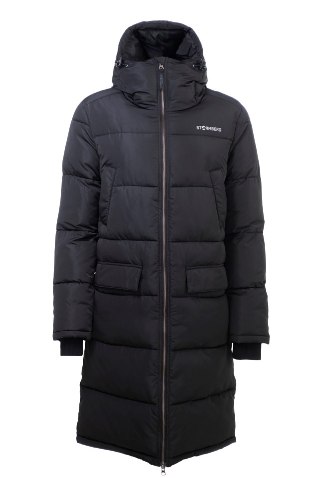 Grimsbu lang parkas Jet Black - 1