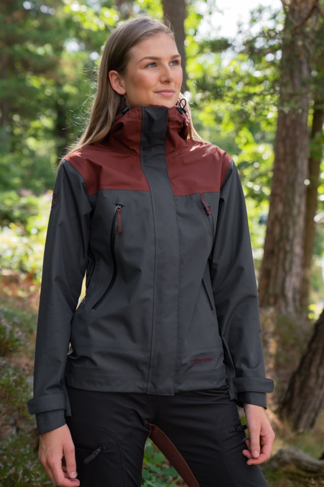 Seland resirkulert skalljakke Sable / Ebony - 1