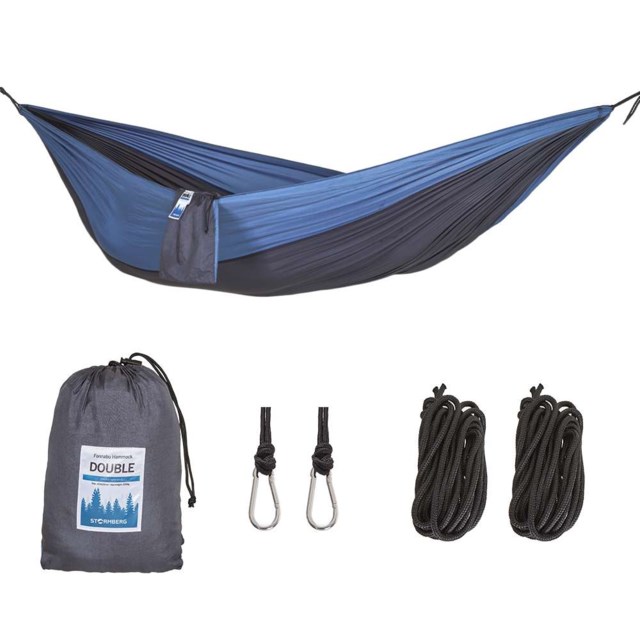 Fonnabu hengekøye dobbel Grey|Blue Utstyr - 1