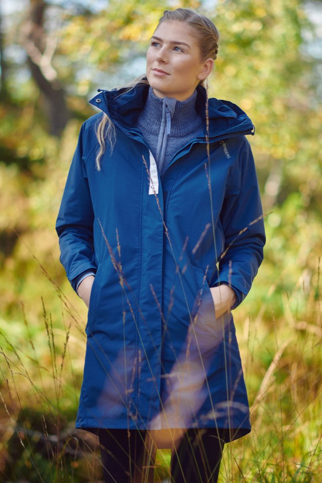 Bàlggis resirkulert parkas Ensing Blue - 1