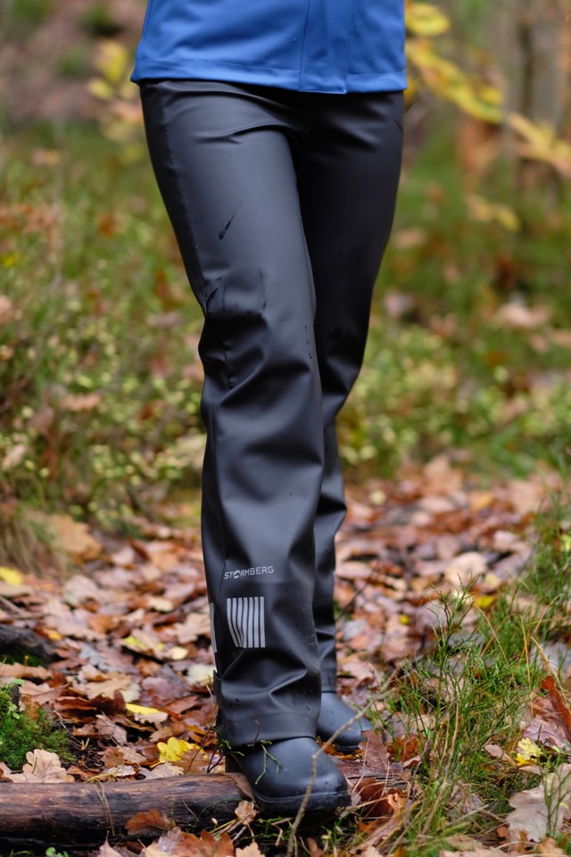 Stormflod regnbukse Jet Black - 1