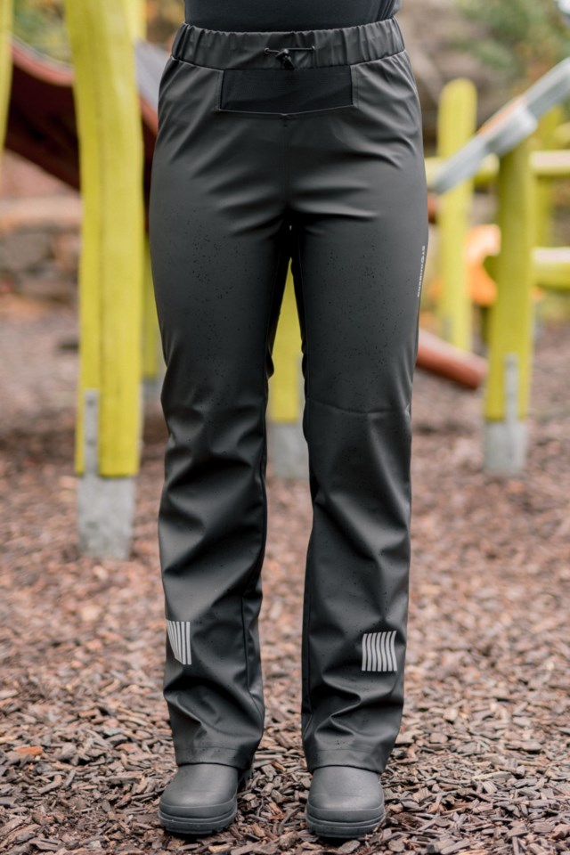 Stormflod regnbukse Black Dame - 1
