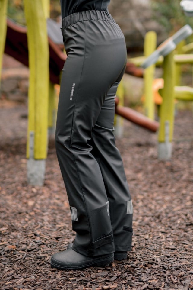 Stormflod regnbukse Black Dame - 1