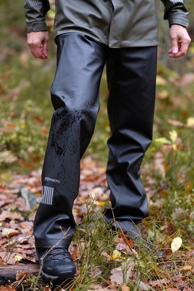 Stormflod regnbukse Black Herre - 1