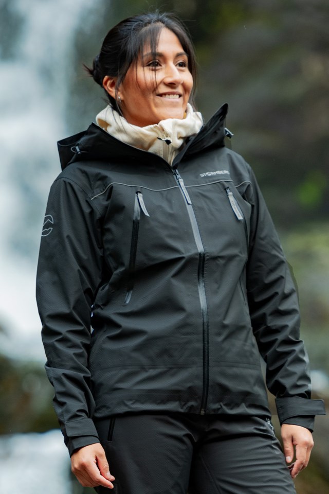 Verberget resirkulert skalljakke Jet Black - 1