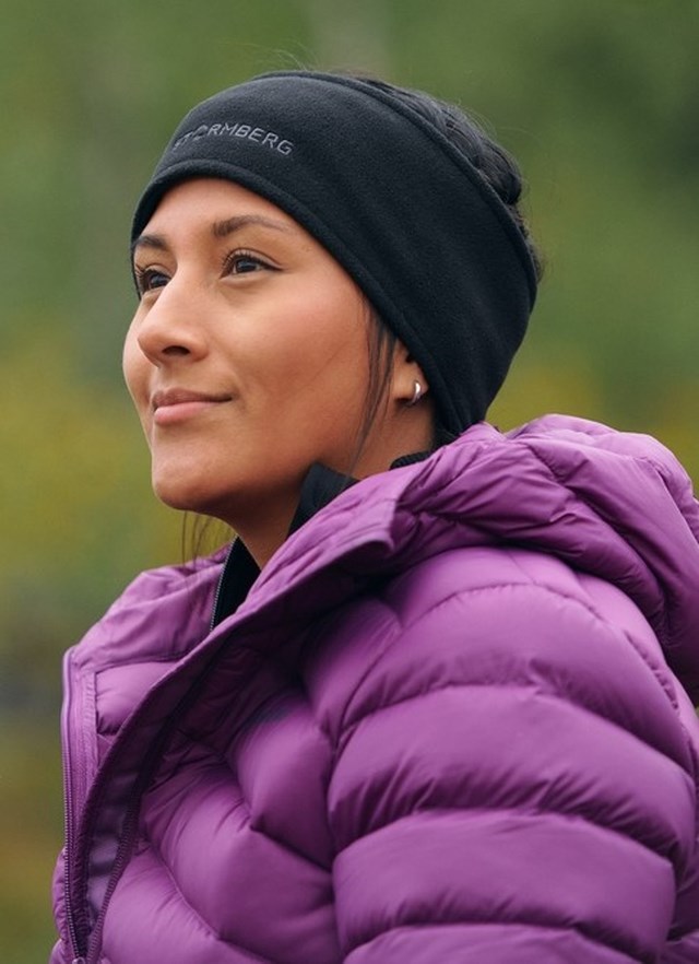 Fondal resirkulert pannebånd Black Unisex - 1