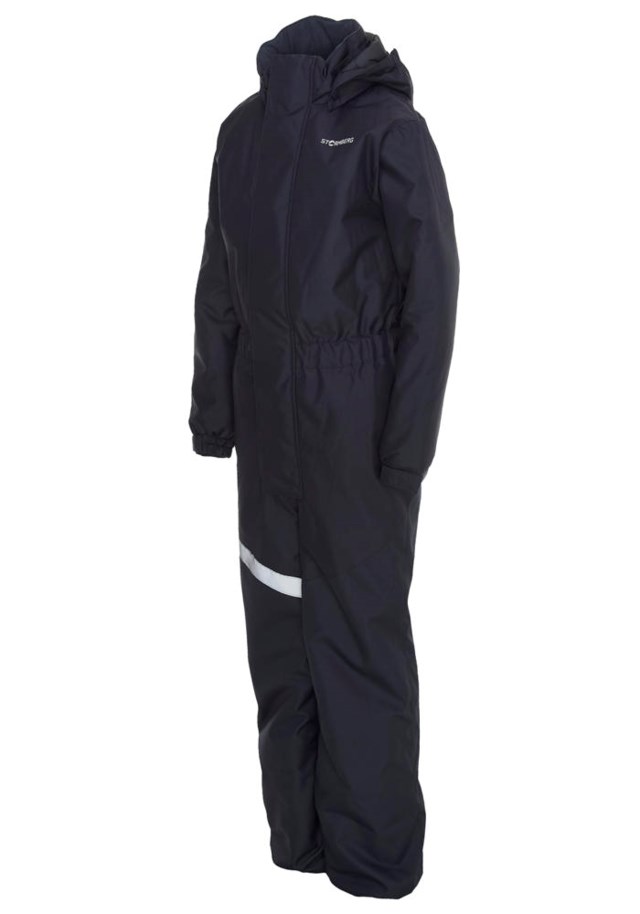 Alta resirkulert vattert kjeledress barn 8-14 Black|Grey Barn - 1
