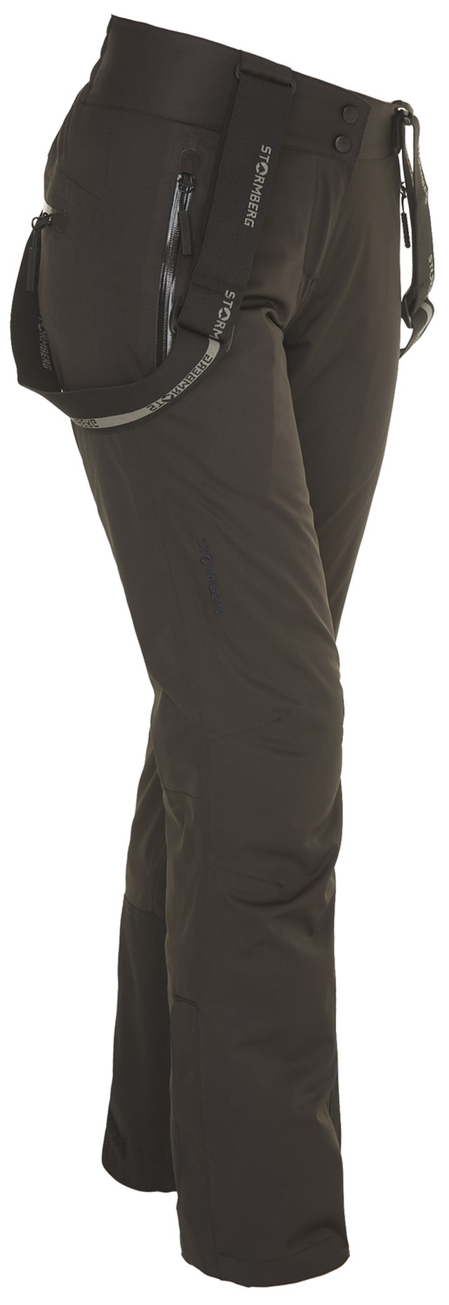 Trolltind resirkulert vattert selebukse Black Dame - 1