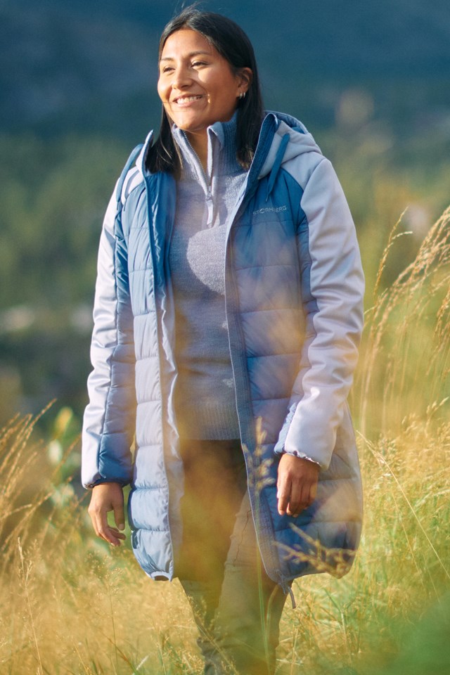 Sprinter resirkulert parkas Bijou Blue/ Tempest - 1