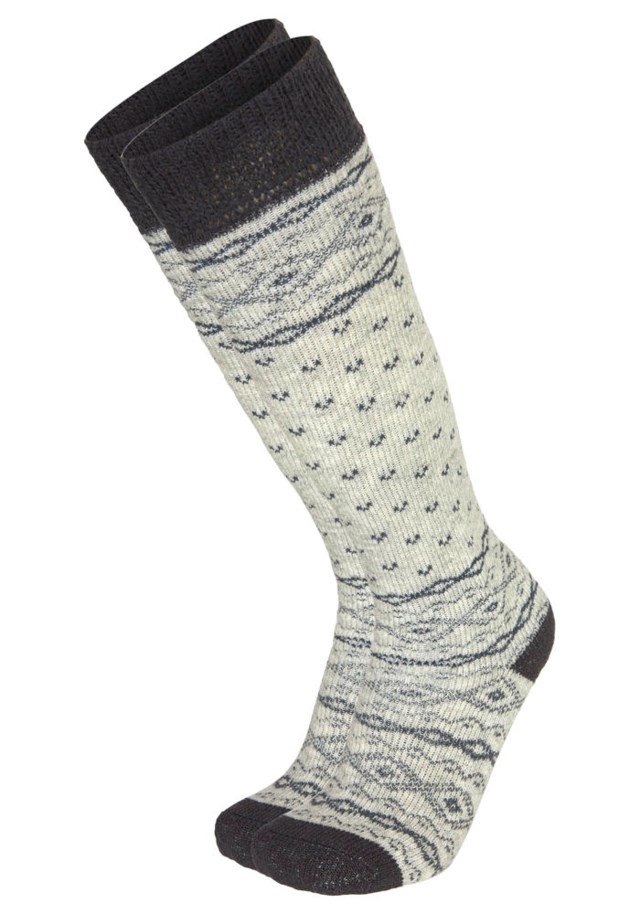 Raggenes lang ullsokk Grey Unisex - 1