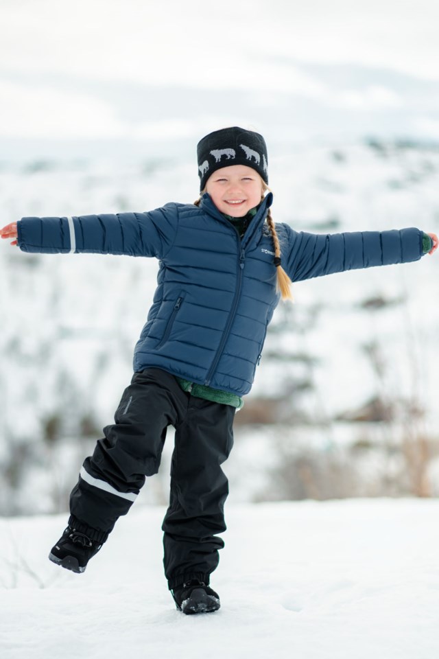 Stavdalen dunjakke barn 1-7 Dress Blues - 1