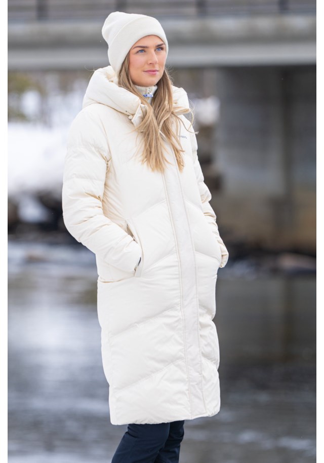 stormberg Longyearbyen resirkulert lang dunparkas dame