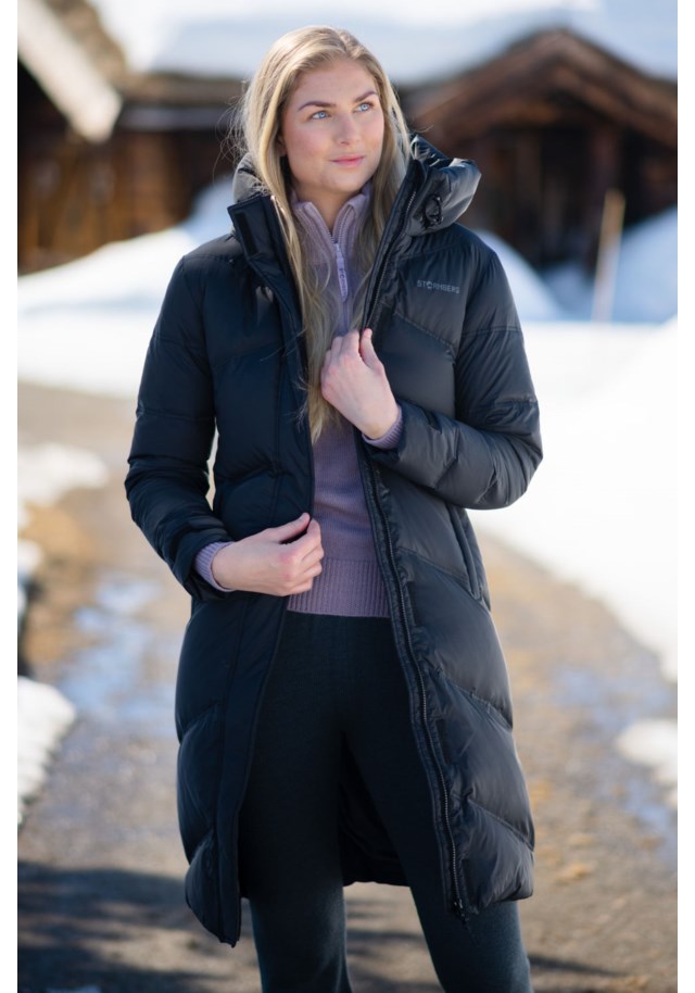 stormberg Longyearbyen resirkulert lang dunparkas dame