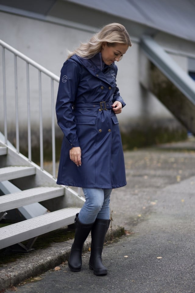 Vannhei resirkulert regnkåpe Blue Dame - 1