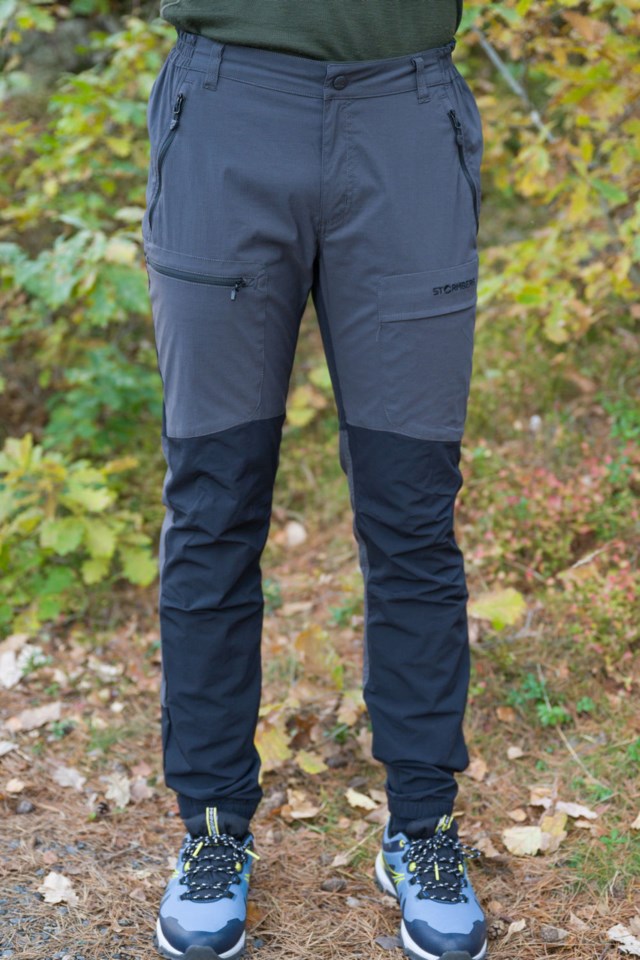 Tuvra lettvekts turbukse Black|Grey Herre - 1