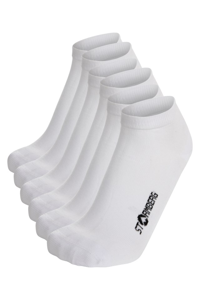 Sira bambus ankelsokk 3-pk White - 1