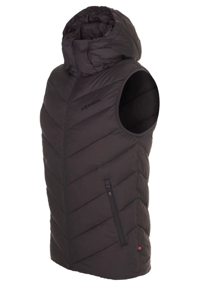 Nordfjell dunvest Black|Grey Herre - 1