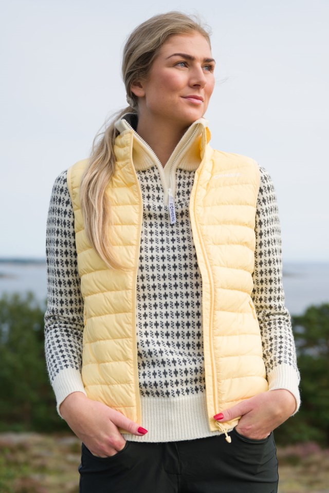 Folgefonna dunvest Yellow Dame - 1