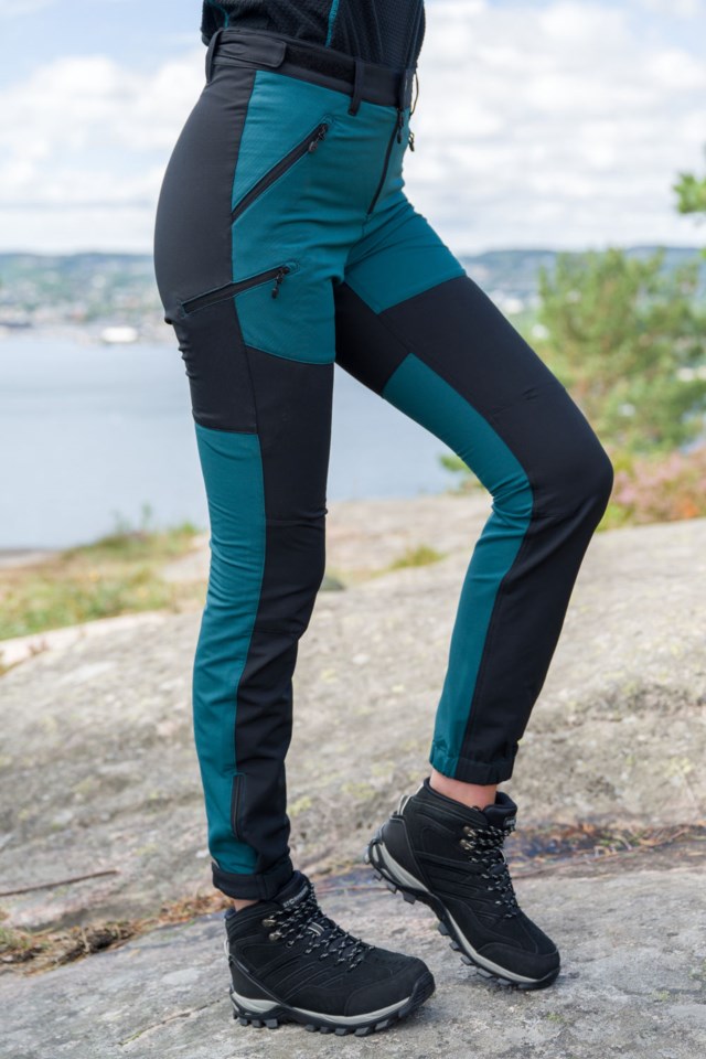 Vestreim softshell turbukse Black|Green Dame - 1