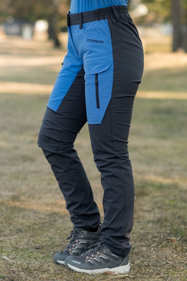 Refjellet turbukse Ebony / Palace Blue - 1