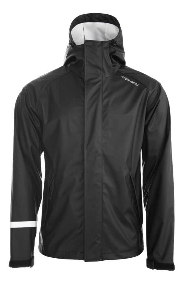Kjosfossen regnjakke Jet Black - 1
