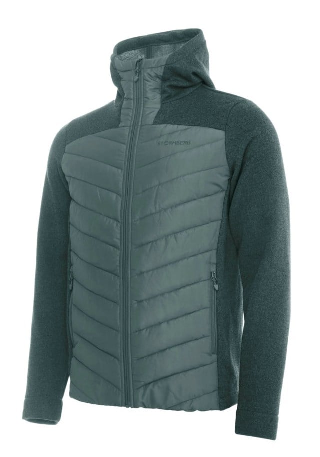 Stave resirkulert hybridjakke Grey Herre - 1