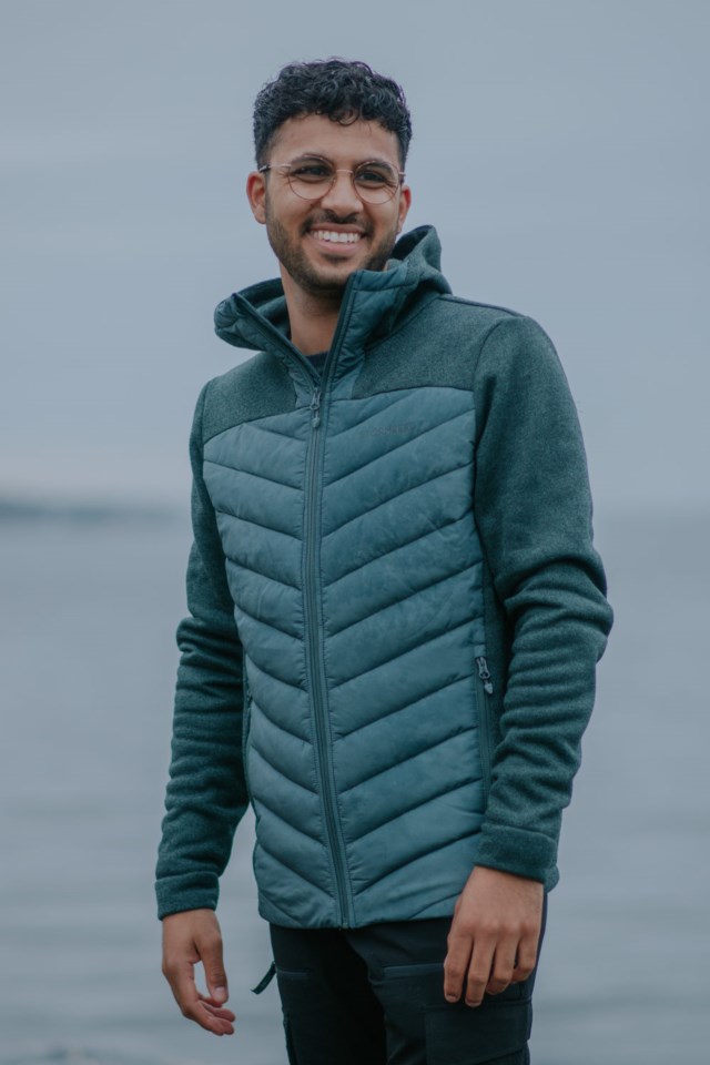 Stave resirkulert hybridjakke Grey Herre - 1