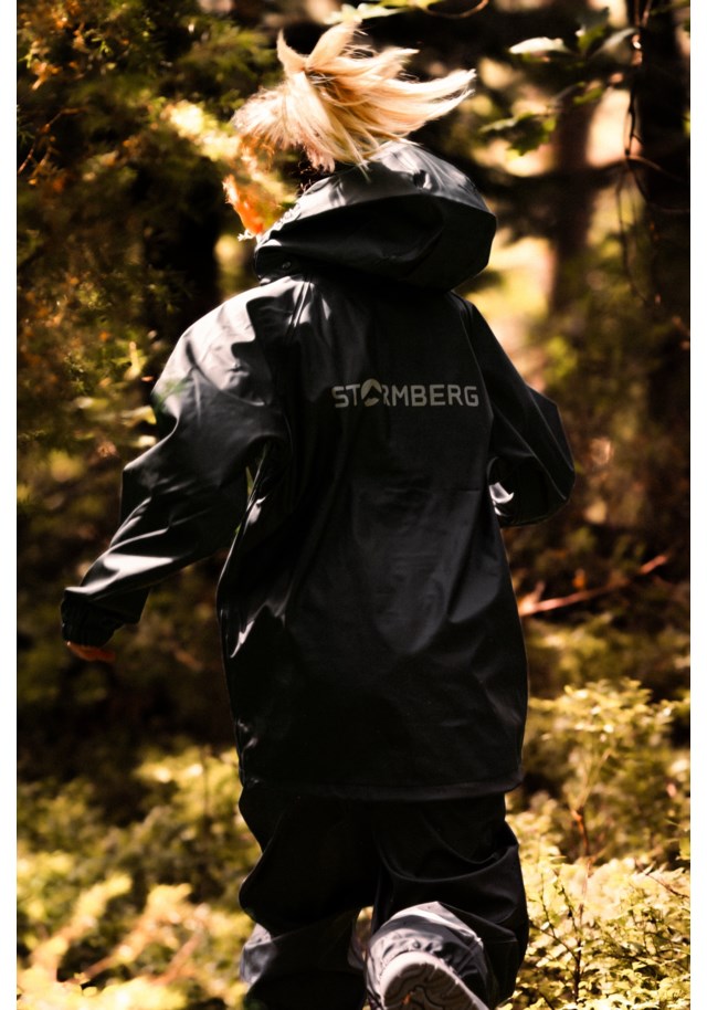 stormberg Regndag resirkulert regnjakke barn 8-14