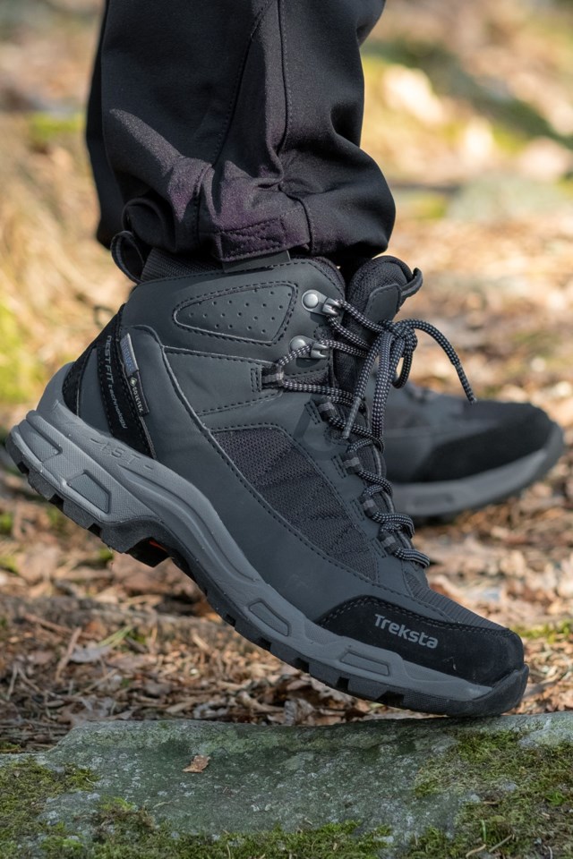 Treksta Dovre Mid GoreTex tursko Jet Black - 1