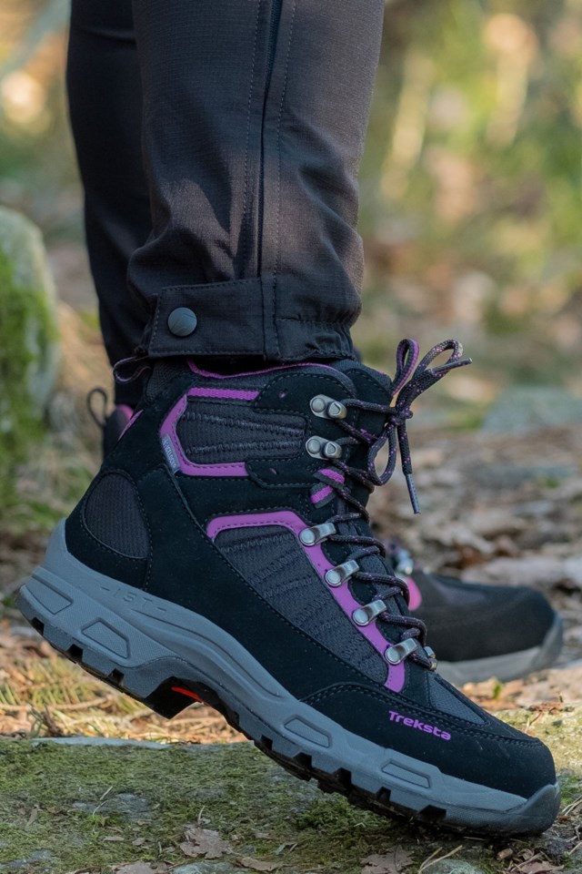 Treksta Cape Lace Mid GoreTex tursko Black-Purple - 1