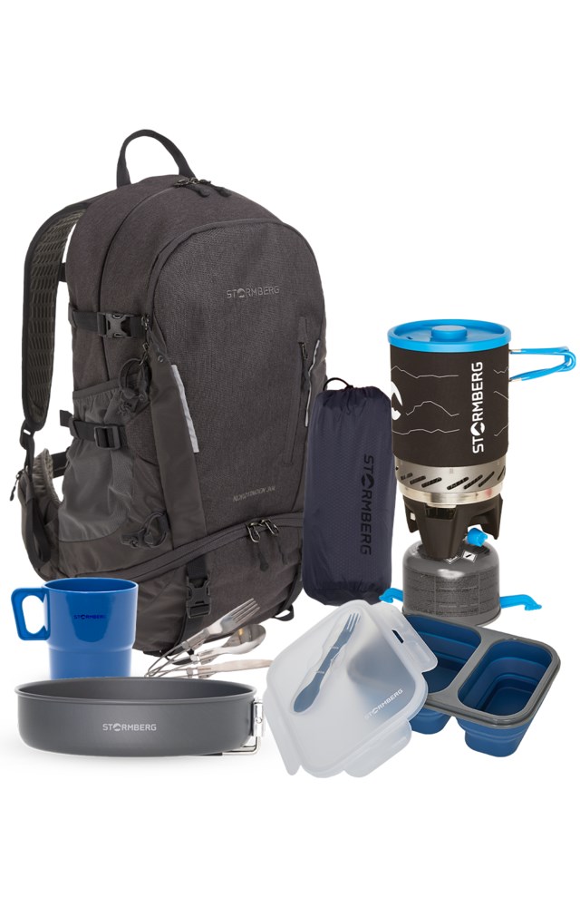 Overnattingspakken, 7 deler null Utstyr - 1