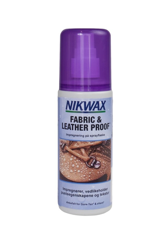 Nikwax Spray-on Fabric & Leather 125 ml Purple Utstyr - 1