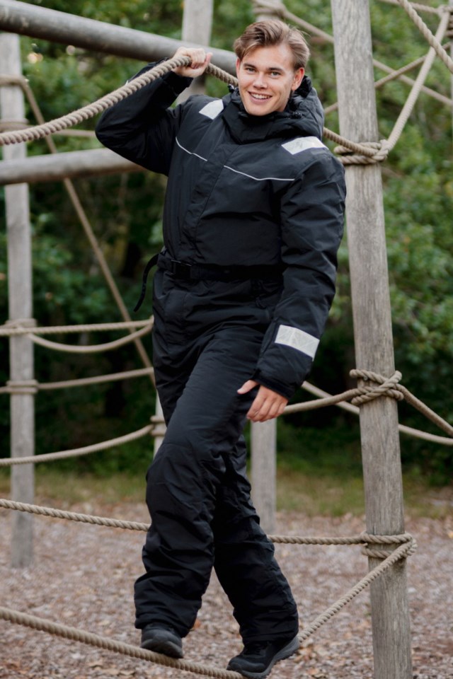 Nordlys resirkulert termodress Black Herre - 1