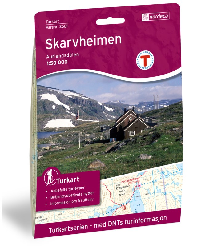 Turkart Skarvheimen 1:50 000 Variant 27 - 1