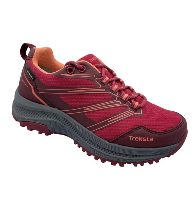 Treksta Larvik Low Lace GoreTex tursko Red|Multicolor Unisex - 1