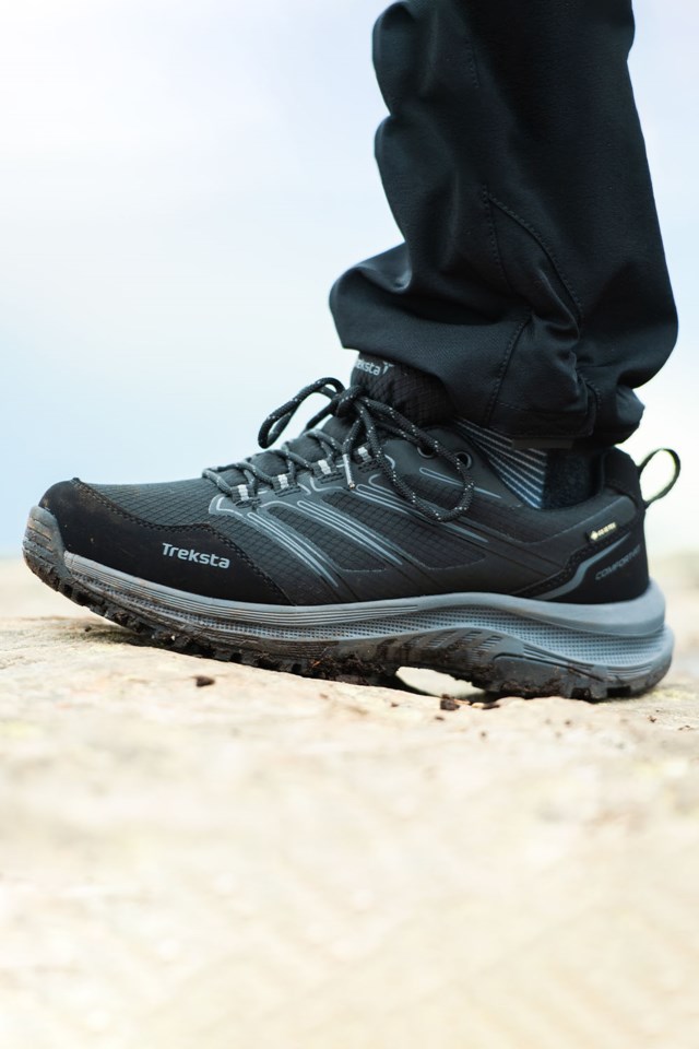 Treksta Larvik Low Lace GoreTex tursko Black - 1