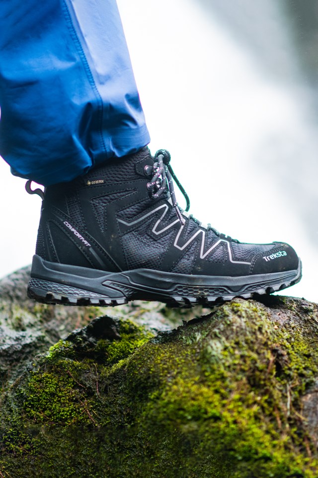 Treksta Tind Mid GoreTex tursko Black-black - 1