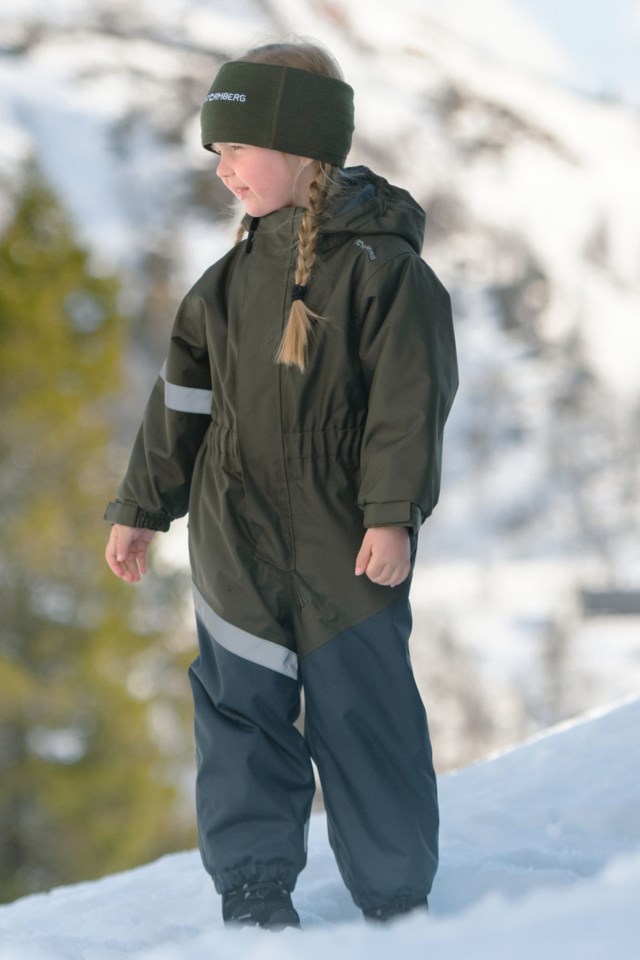 Ispark resirkulert vinterdress barn 1-7 Green Barn - 1