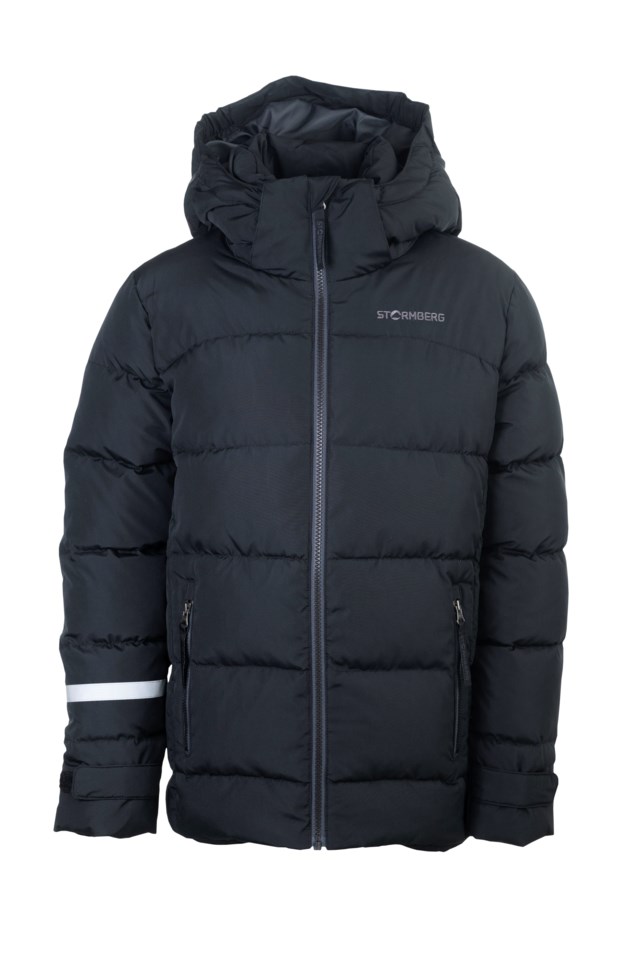 Vinterdal jakke barn 8-14 Jet Black - 1