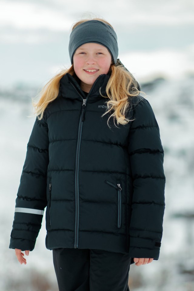 Vinterdal vinterjakke barn 8-14 Black Barn - 1