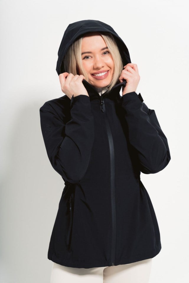 Larvik skalljakke Black Dame - 1