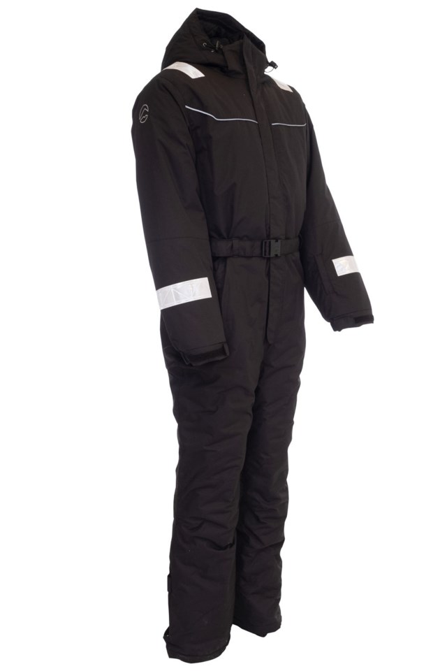 Nordlys resirkulert termodress barn 8-14 Jet Black - 1
