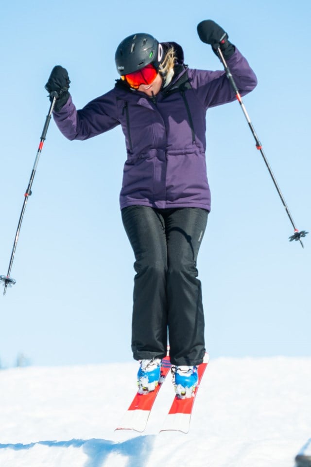 Geilo vattert bukse Black Dame - 1