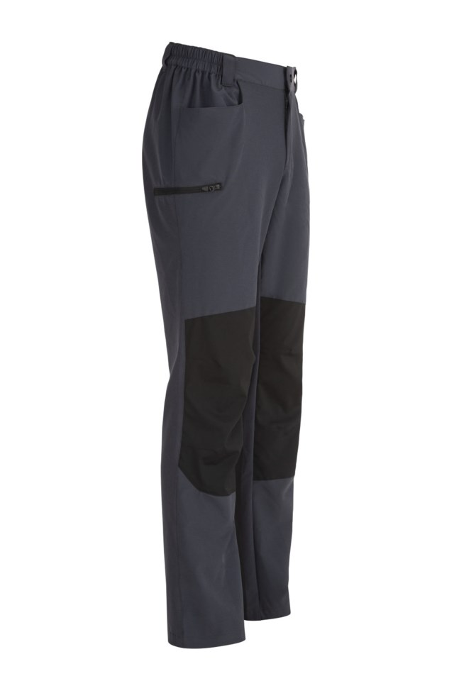 Byskogen resirkulert bukse Ebony Grey/ Jet Black - 1