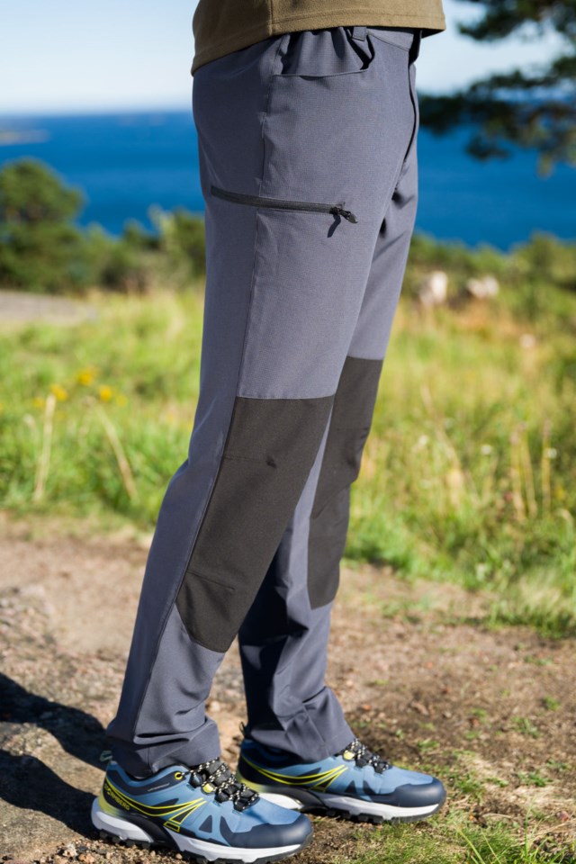 Byskogen resirkulert turbukse Black|Grey Herre - 1