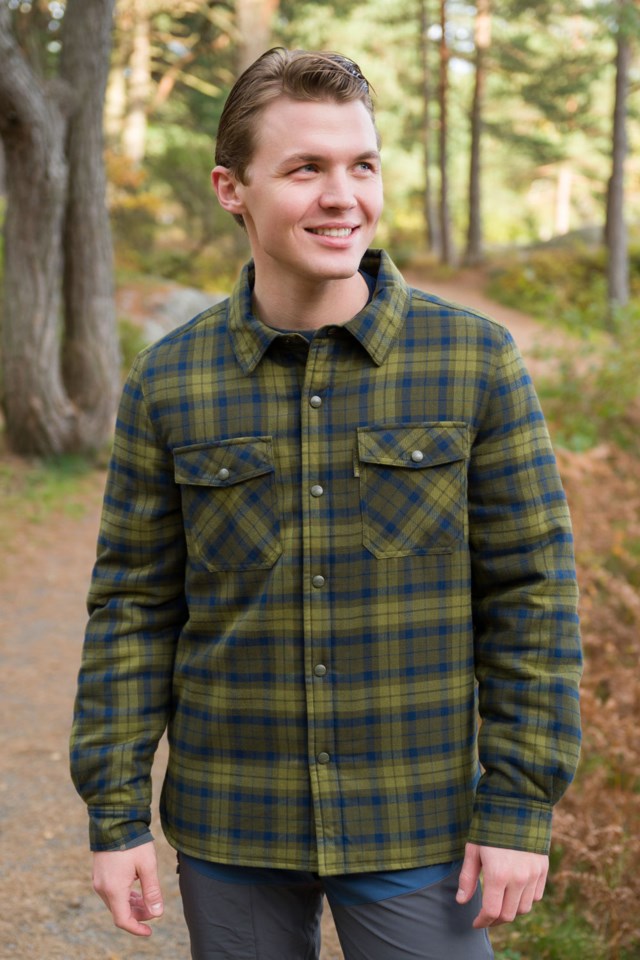 Skaidi vattert skjorte Green Herre - 1