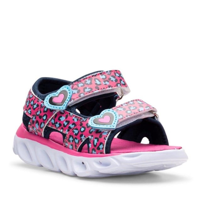 Rabben Blinkesandal barn Pink|Blue Barn - 1